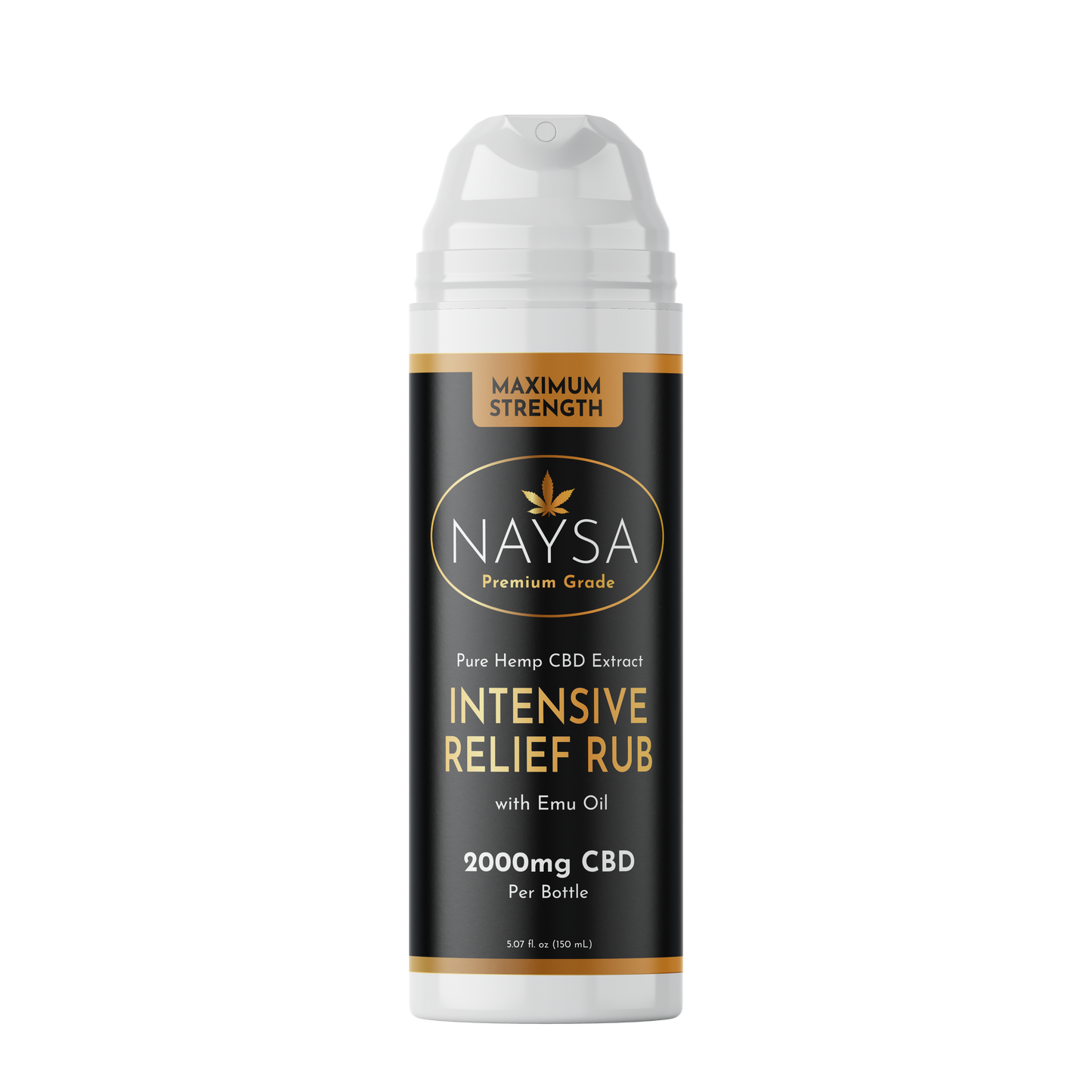 Intensive Relief Rub with Emu Oil and 2,000mg CBD