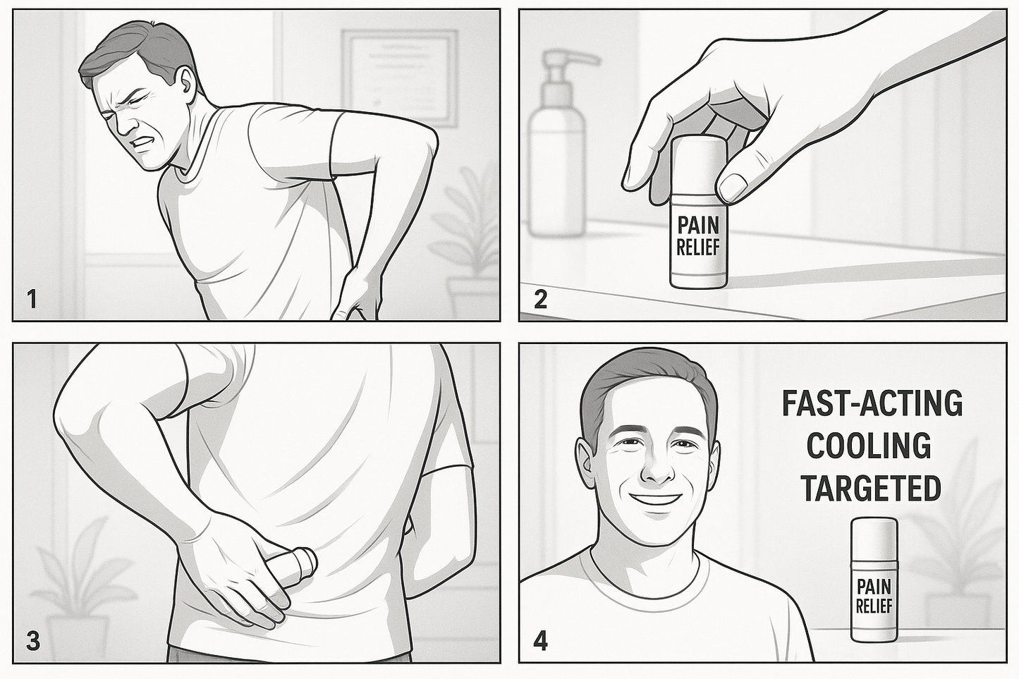 Professional video commercial storyboard