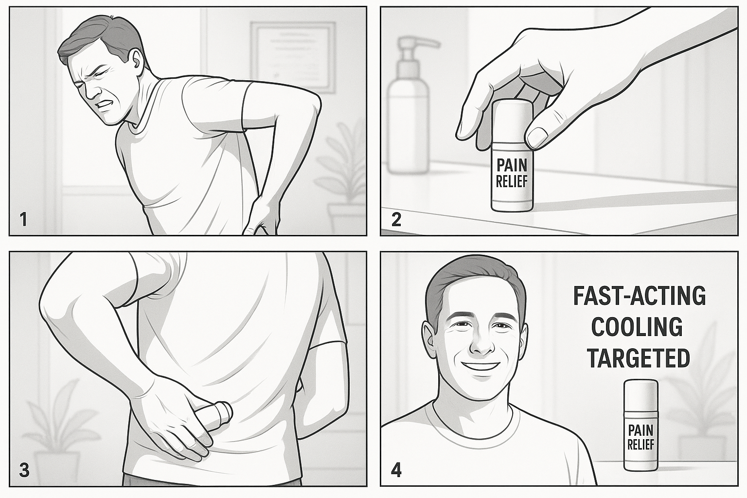 Professional video commercial storyboard
